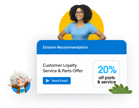 screenshot of Salesforce for Automotive